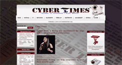 Desktop Screenshot of cybertimes.in